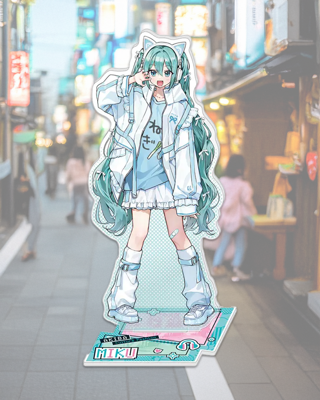 하츠네 미쿠 아키하바라 컬쳐 패션 아크릴 스탠드 ver. Miku